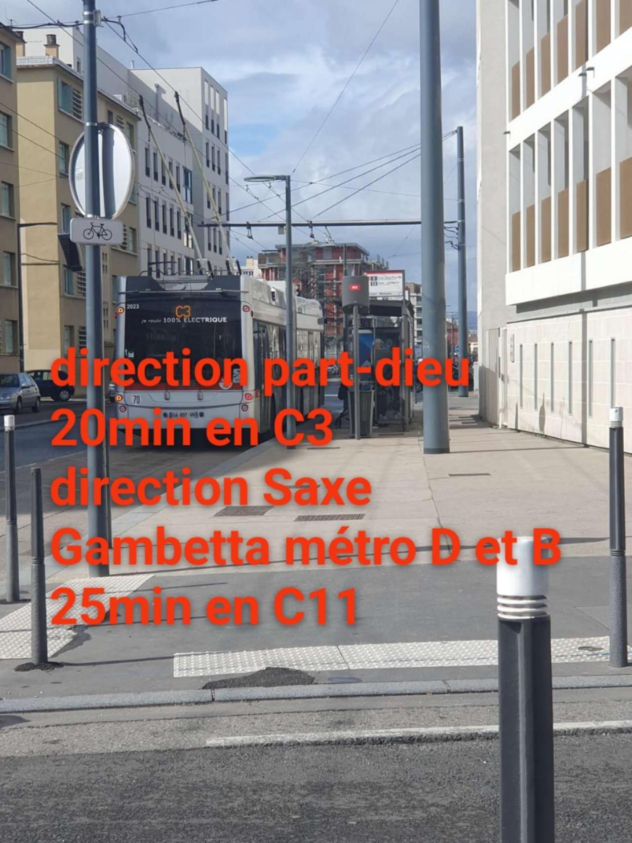 Medipole T2 Avec Un Garage Gratuit Sur Place, 16Min A Centre Ville Lyon En Metro A Villeurbanne Bagian luar foto